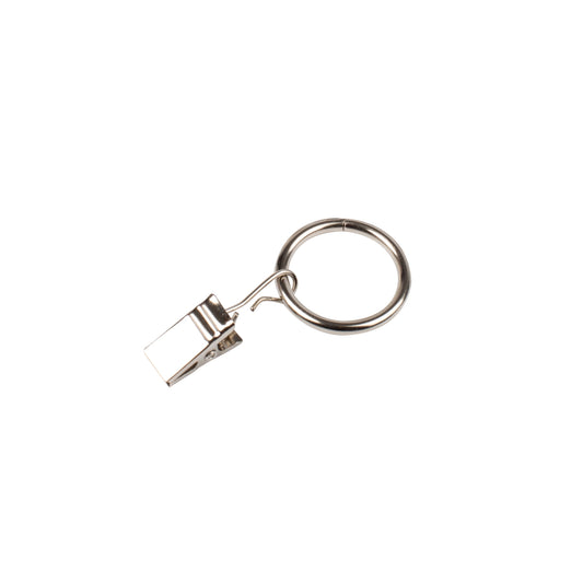 CLIP RINGS  3/4" NICK. PLATED x10