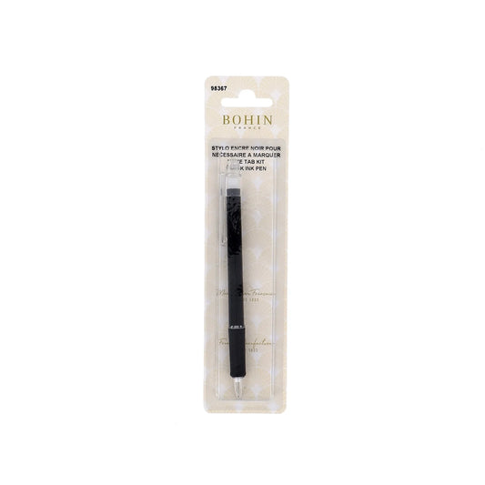 NAME TAB BLACK PEN BLISTERx1