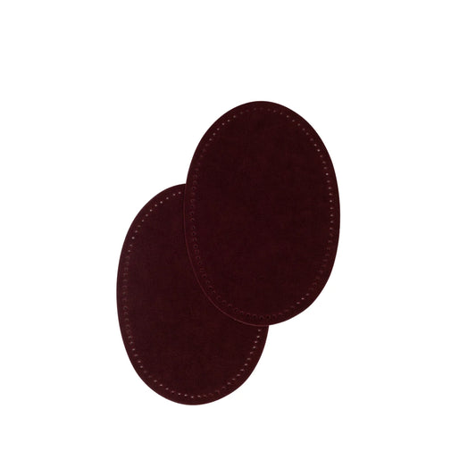 98377 SEW-ON SUEDE OVAL REPAIR PATCHES