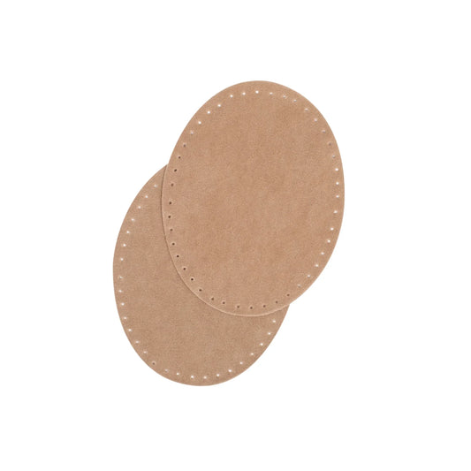 98381 SEW-ON SUEDE OVAL REPAIR PATCHES