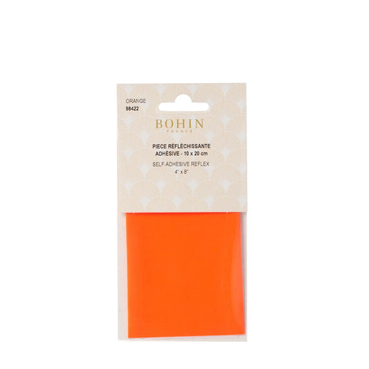 ADHESIVE PATCHES- REFLECTIVE - 4"x8" ORANGE