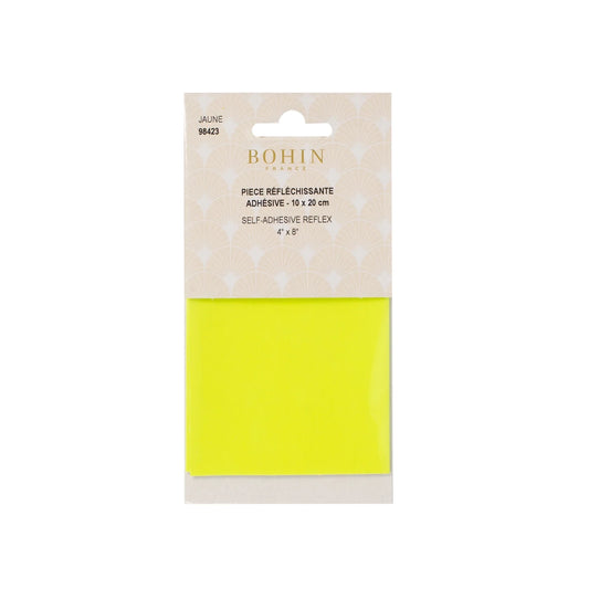 ADHESIVE PATCHES- REFLECTIVE - 4"x8" YELLOW