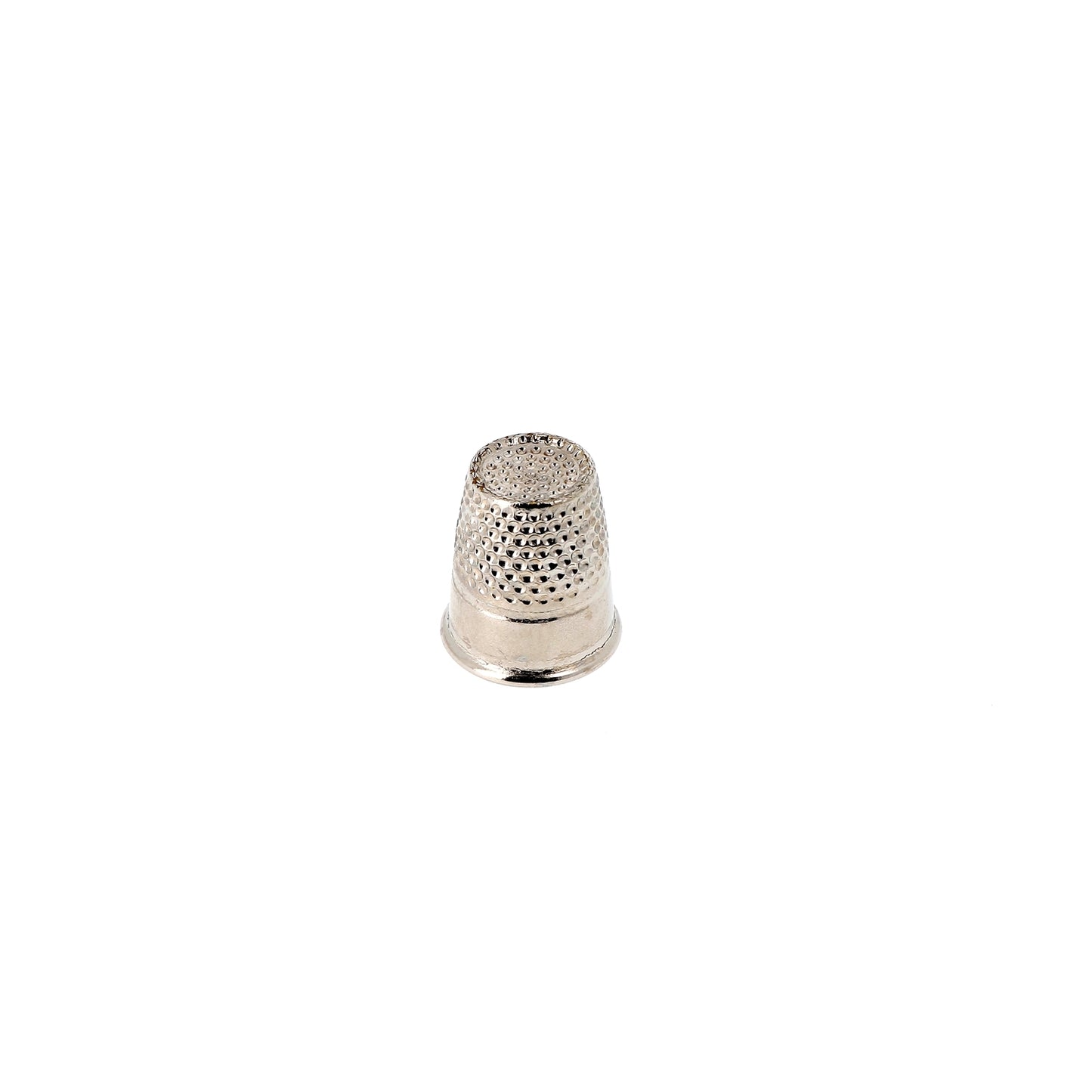 THIMBLE QUILTERS NICK.PLATED BRASS Casex10 Nø6