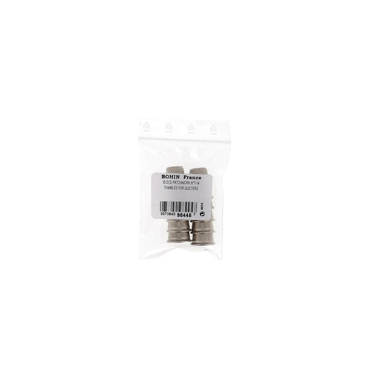 THIMBLE QUILTERS NICK.PLATED BRASS Casex10 Nø7