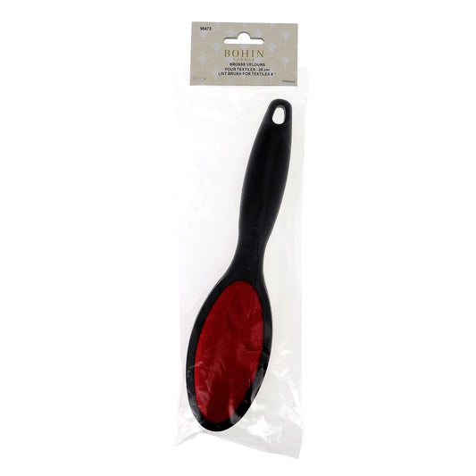 LINT BRUSH WITH HANDLE 8"