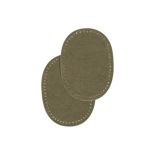 98481 SEW-ON SUEDE OVAL REPAIR PATCHES