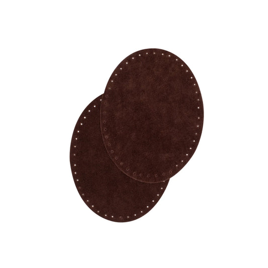 98482 SEW-ON SUEDE OVAL REPAIR PATCHES