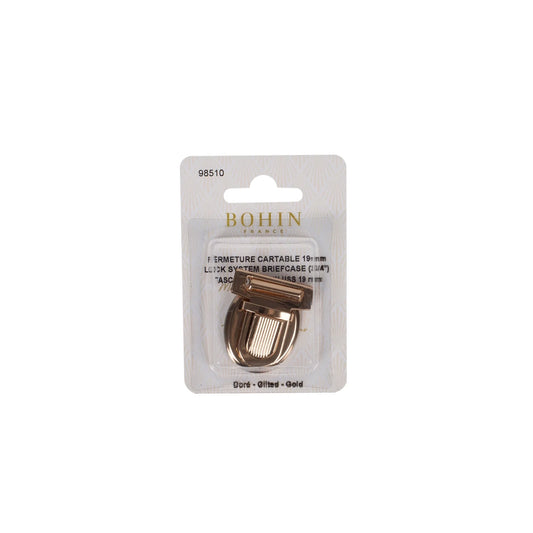LOCK SYSTEM BRIEFCASE - 3/4" - Gilted BLISTER 1