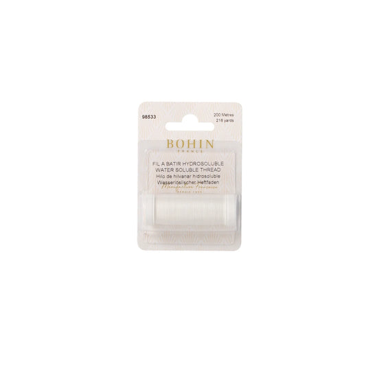 WATER SOLUBLE THREAD BOB. 200 Y BLISTER