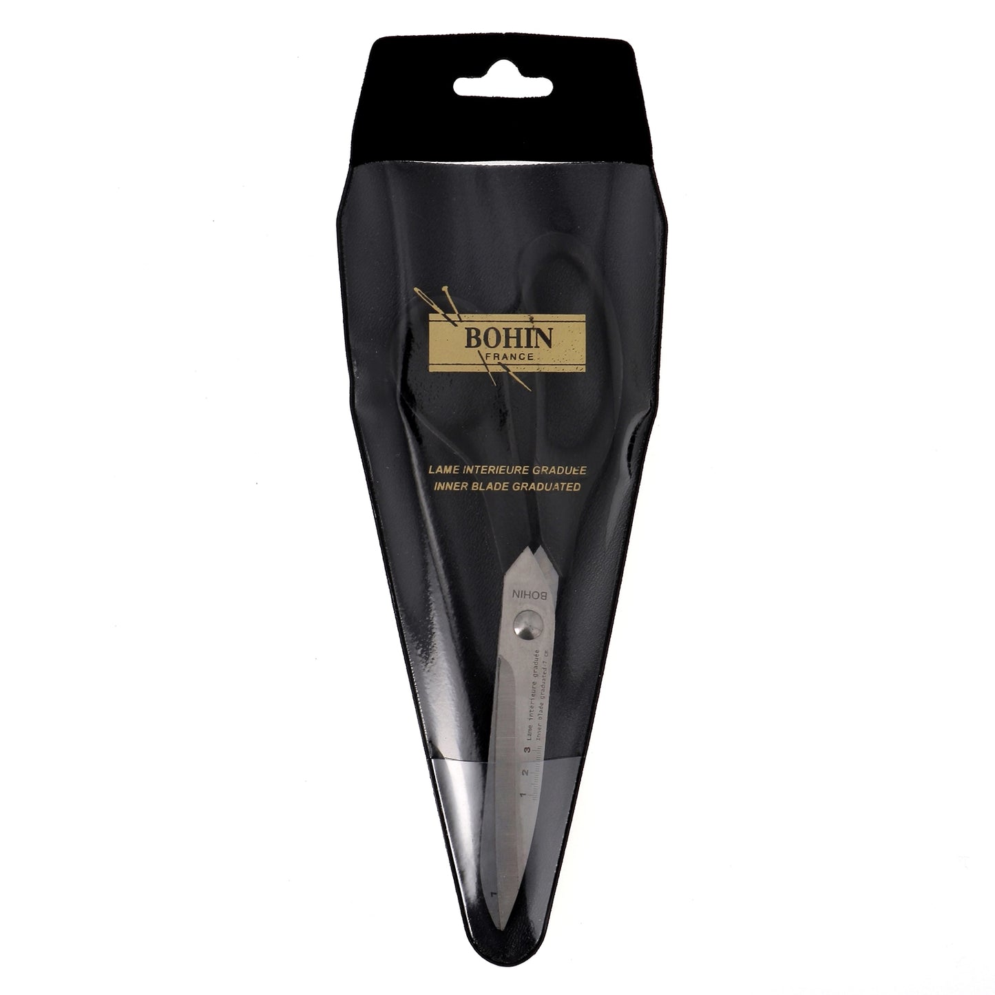 DRESSMAKER SCISSORS GRADUATED BLADES 22CM