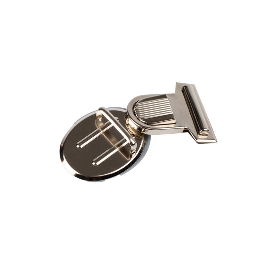 LOCK SYSTEM BRIEFCASE 9/16"+RIVET SILVER Blx1