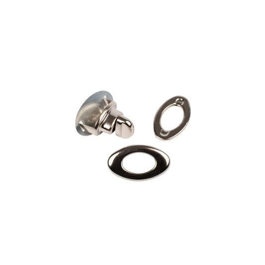 TURN CLAPS SILVER COL BLISTER 1