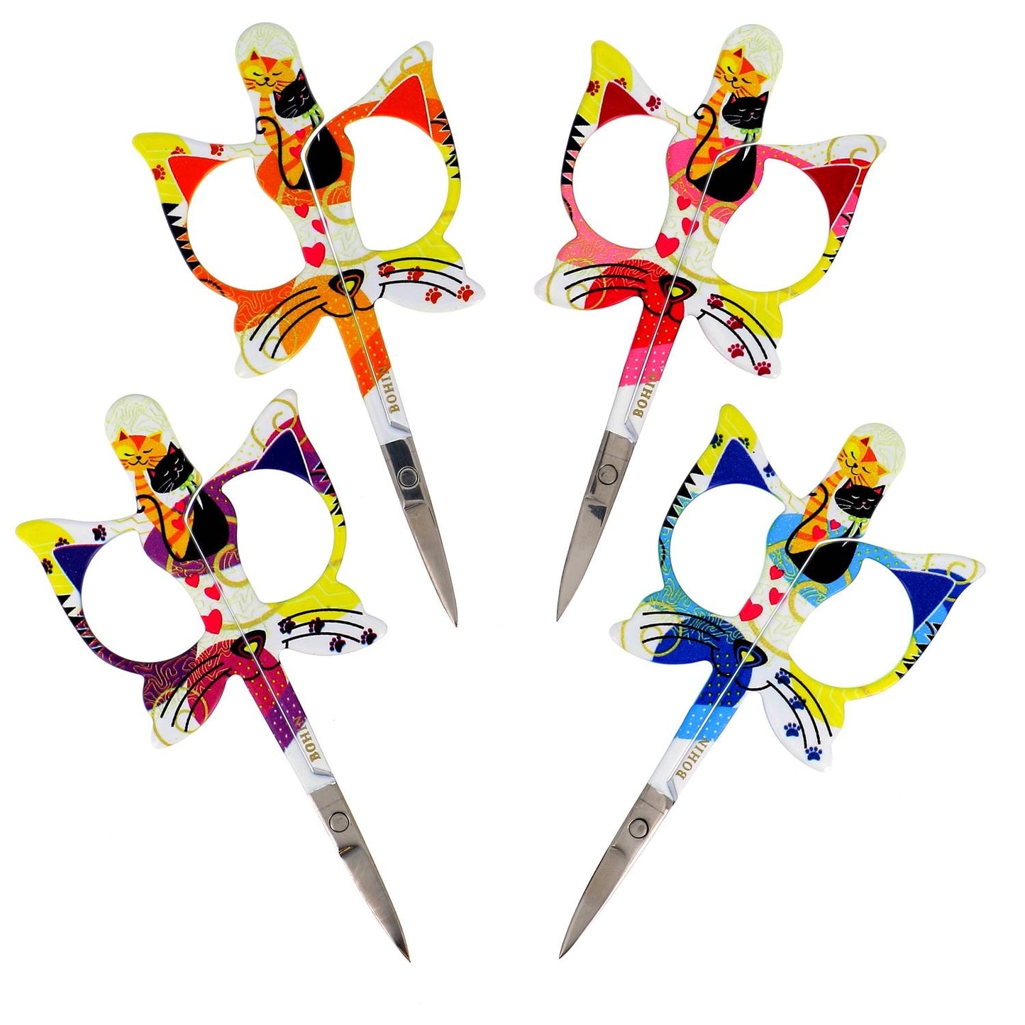 SCISSORS "CATS" 4 designs dispx12