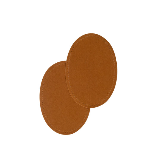 98554 SUEDE IRON ON OVAL REPAIR PATCHES