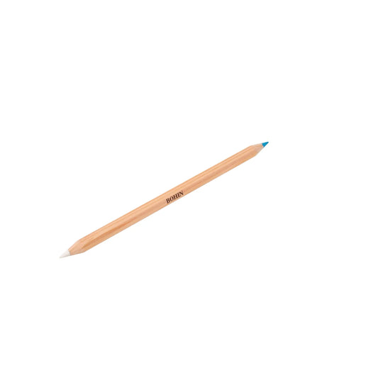 DRESSMAKER PENCIL BI-COLOURED WHITE/BLUE (B)