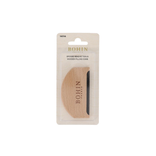 WOODEN PILLING COMB - Natural Color