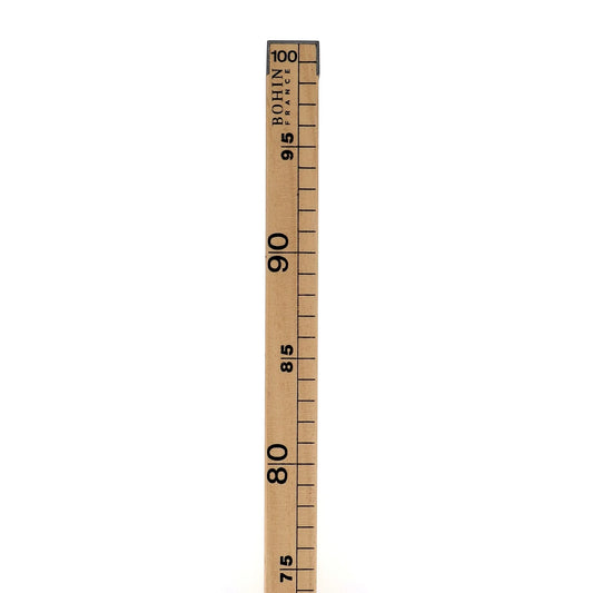 REGLE EN BOIS CARREE 1 M HOMOLOGUEE - Vrac