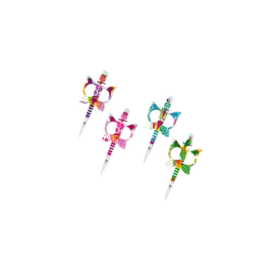 SCISSORS OWLS and PARROTS - Display 12