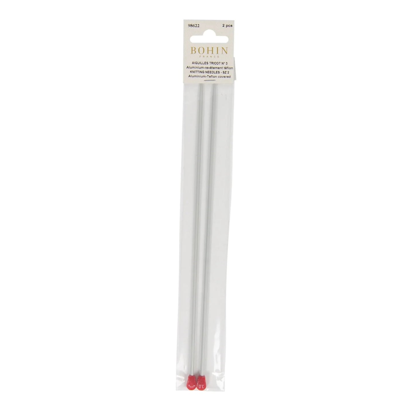KNITTING NEEDLES - TEFLON COATING Ultra Glide - SZ 3
