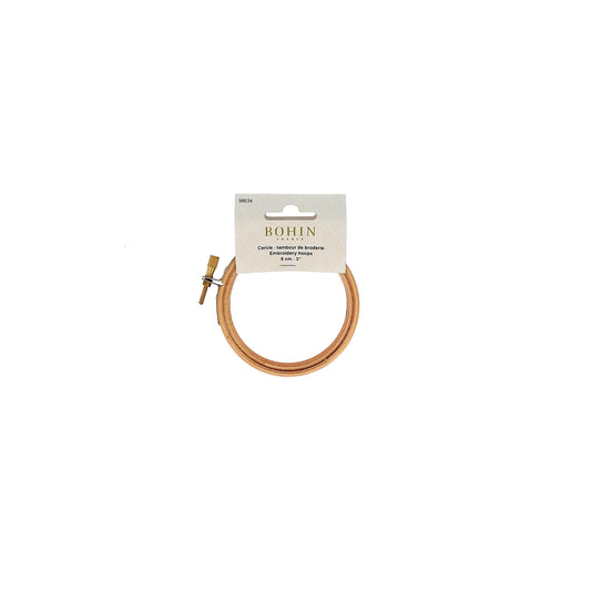 EMBROIDERY HOOPS 8CM-3"   x1