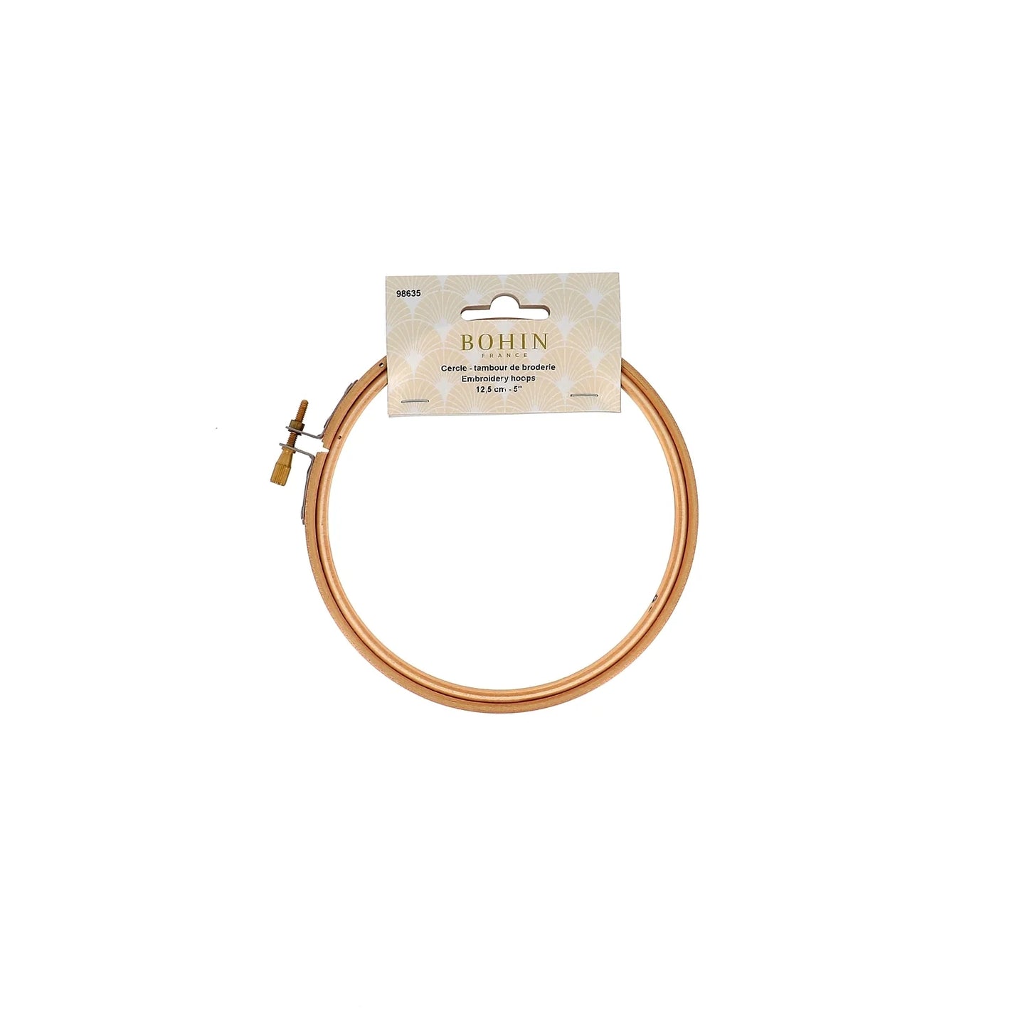 EMBROIDERY HOOPS 12.5CM-5"   x1