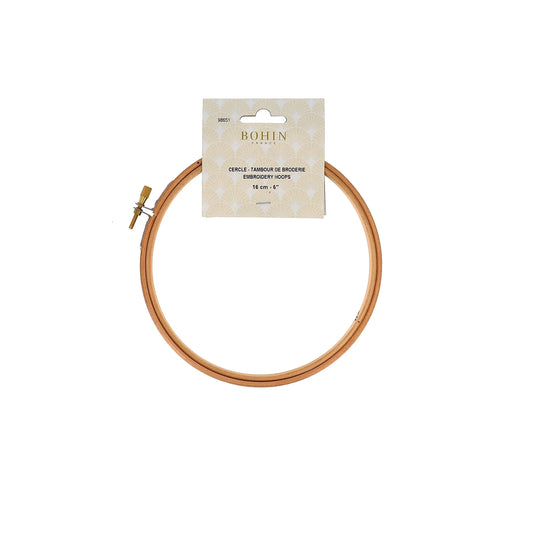 EMBROIDERY HOOPS 16CM-6"   x1