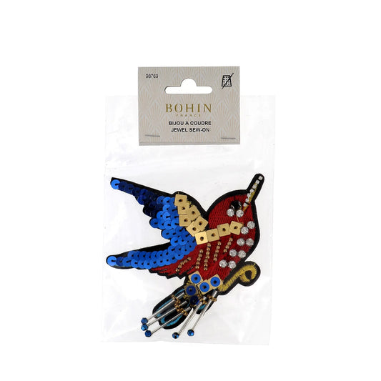 JEWELRY SEWING - Bird (large) - 5 x 4 1/2"