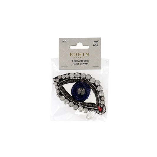 JEWELRY SEWING - Eye (large) - 4 x 2 1/2"