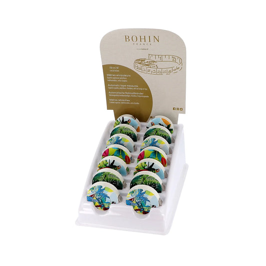 98776 AUTOMATIC TAPE MEASURE-"JUNGLE COLLECTION"