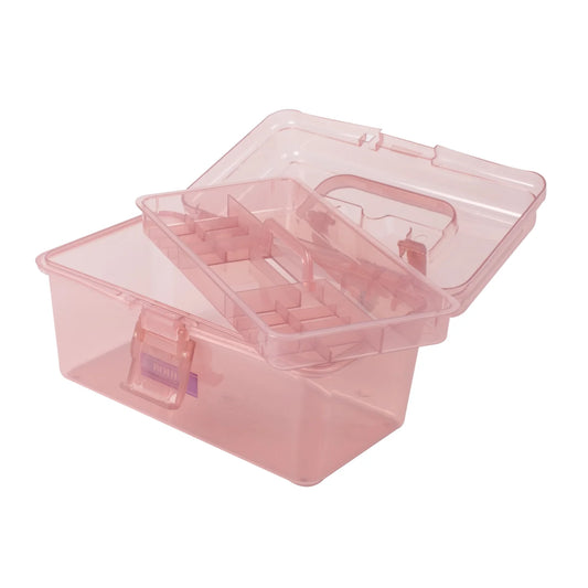 SEWING TOOLS BOXES (Empty) - "S" - PINK