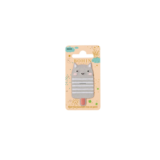 IRON-ON PATCH "BOHIN EXCLUSIVE" - CAT