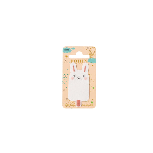 IRON-ON PATCH "BOHIN EXCLUSIVE" - RABBIT