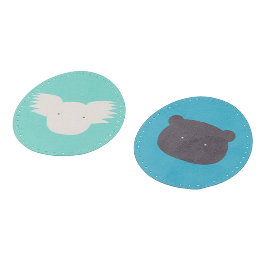 IRON-ON PATCHES KNEE/ELBOW-TEDYY BEAR/KOALA