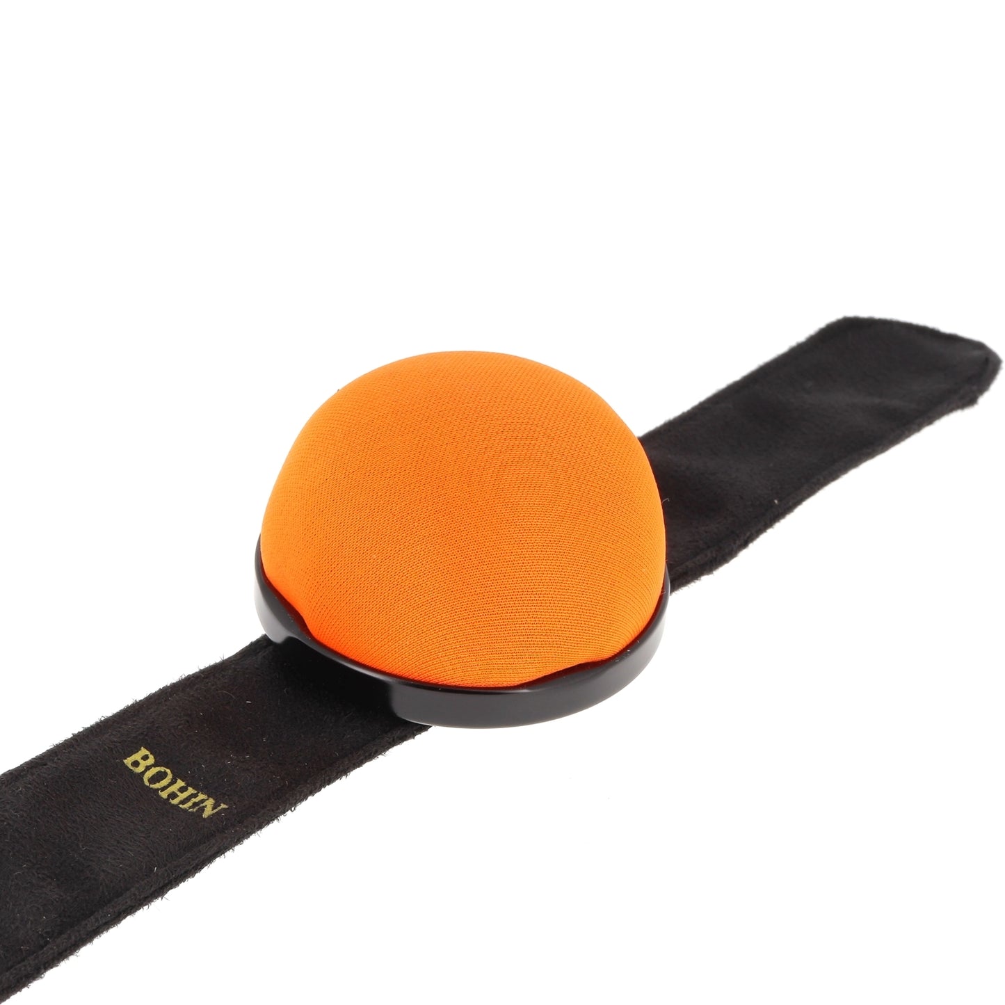 PIN CUSHION - SLAP BRACELET - NEON ORANGE