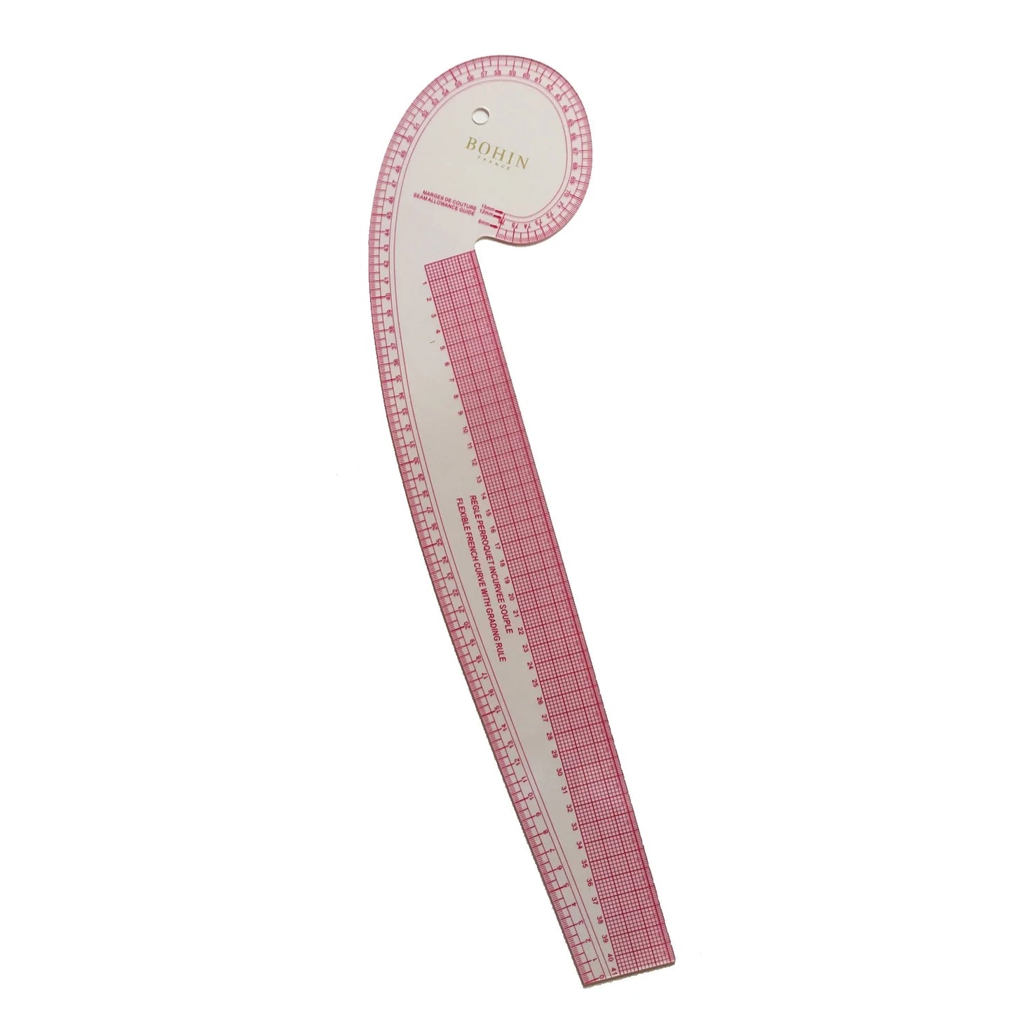 DRESSMAKER RULER - FRENCH CURVES (CM) - Blister