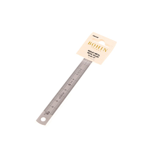 METAL RULER - 10CM - Blister