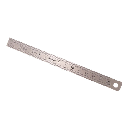 METAL RULER - 15CM - Blister