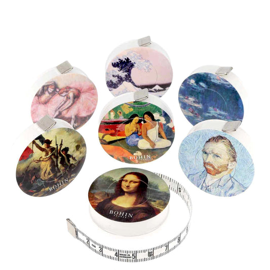 TAPE MEASURE automatic -"ART PAINTING" collection. Disp 14