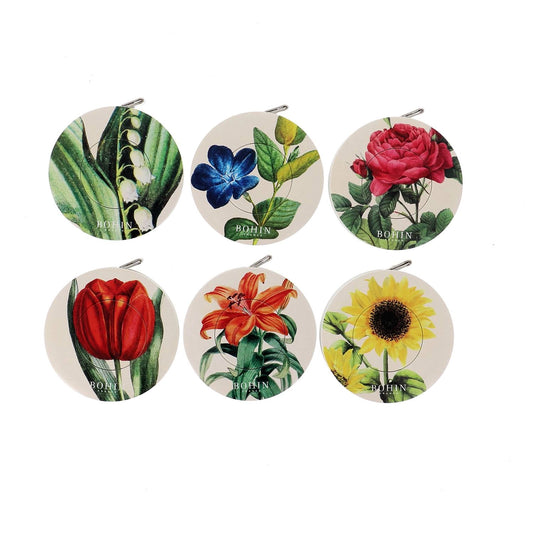 TAPE MEASURE "BOTANICAL COLLECTION" Designs - Disp.x14