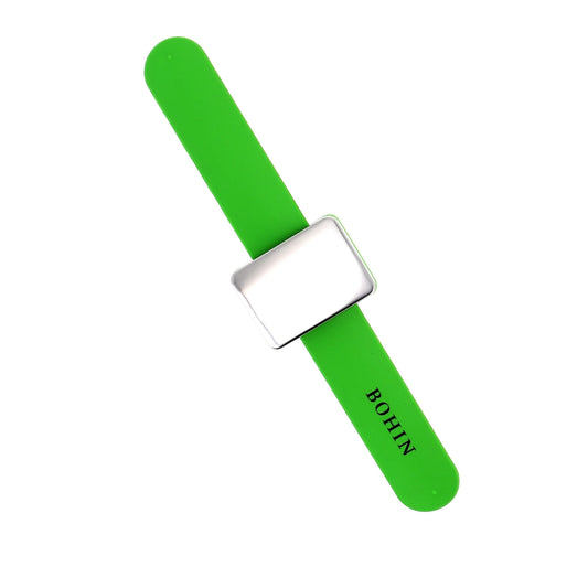 MAGNETIC PINCUSHION BRACELET - GREEN - Blister