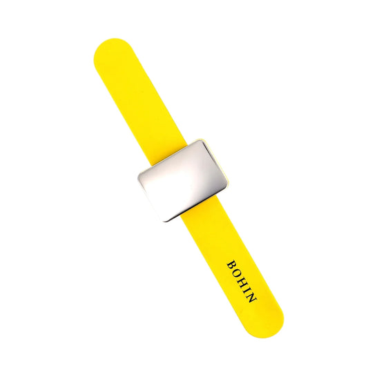 MAGNETIC PINCUSHION BRACELET - YELLOW - Blister