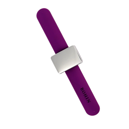 MAGNETIC PINCUSHION BRACELET - PURPLE - Blister