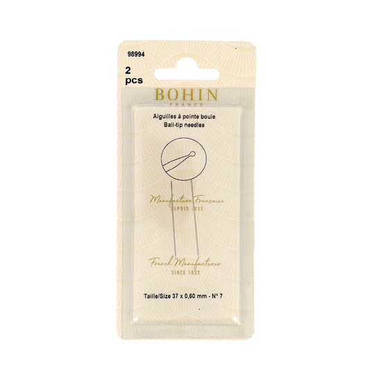 BALL TIP "NEEDLES" - 1 1/2" x 0,60mm - Blister 2pcs