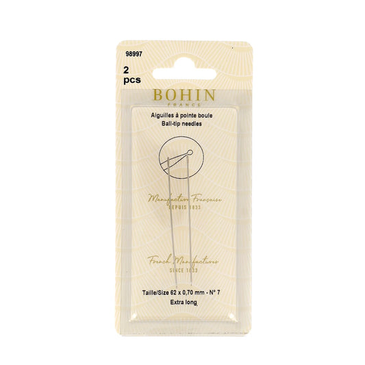 BALL TIP "NEEDLES" - 2 1/2" x 0,70mm - Blister 2pcs