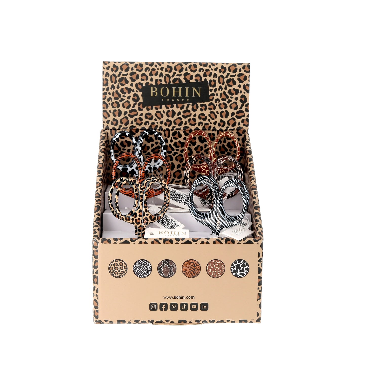 SCISSORS FANCY "SAVAGE" designs disp.x12