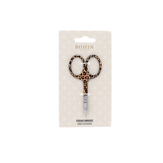 SCISSORS FANCY "SAVAGE" LEOPARD-Blister