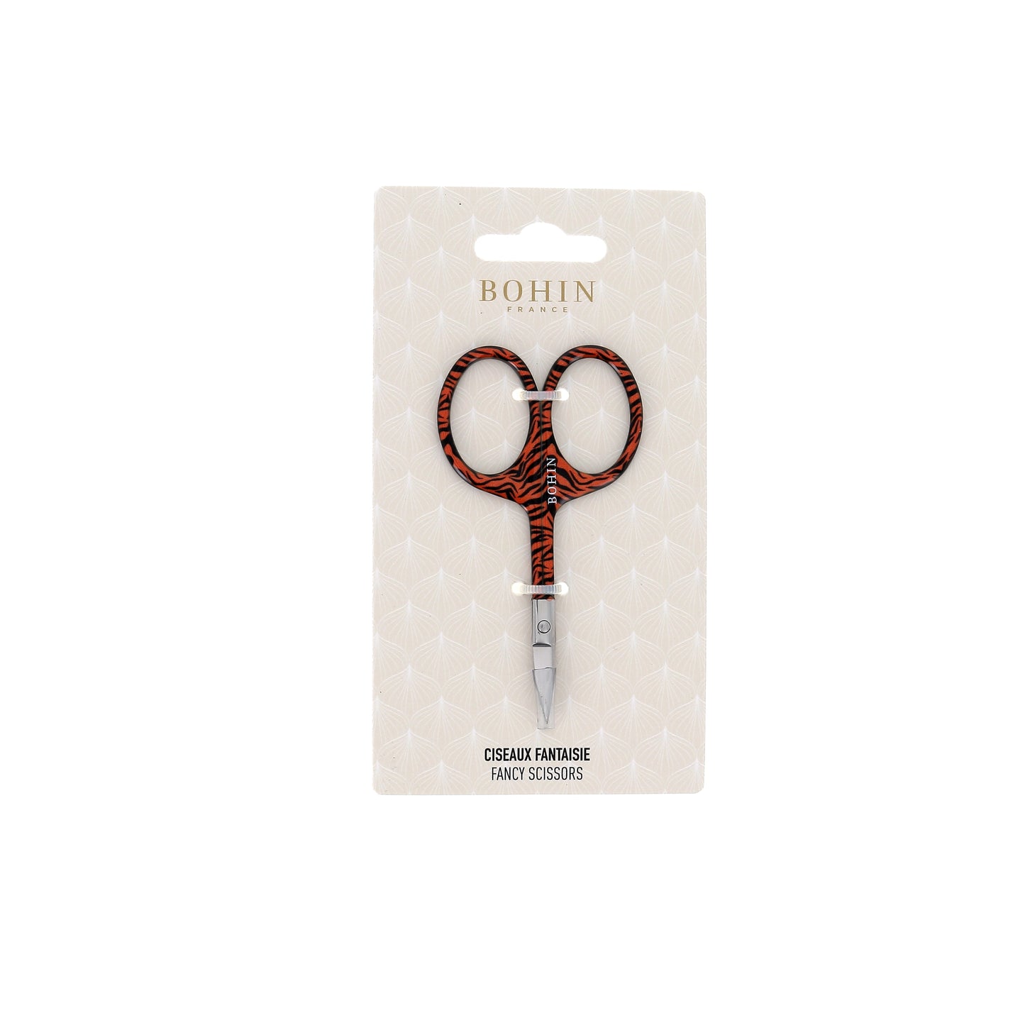 SCISSORS FANCY "SAVAGE" TIGER-Blister