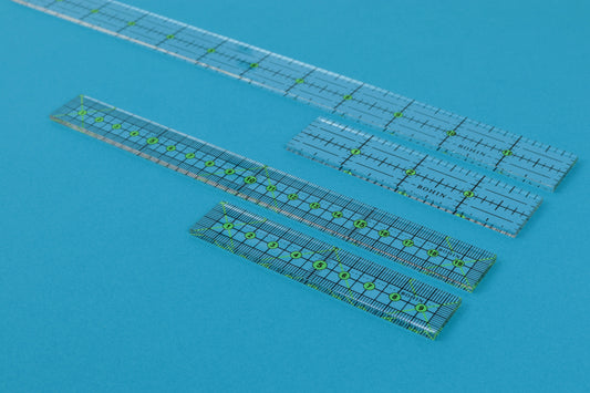 MINI QUILTING RULER - 10x2cm - Blister