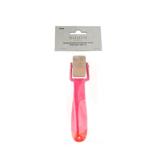 PRESS SEAM ROLLER-15cm (6'') x 3.5cm (1 3/8')-blister
