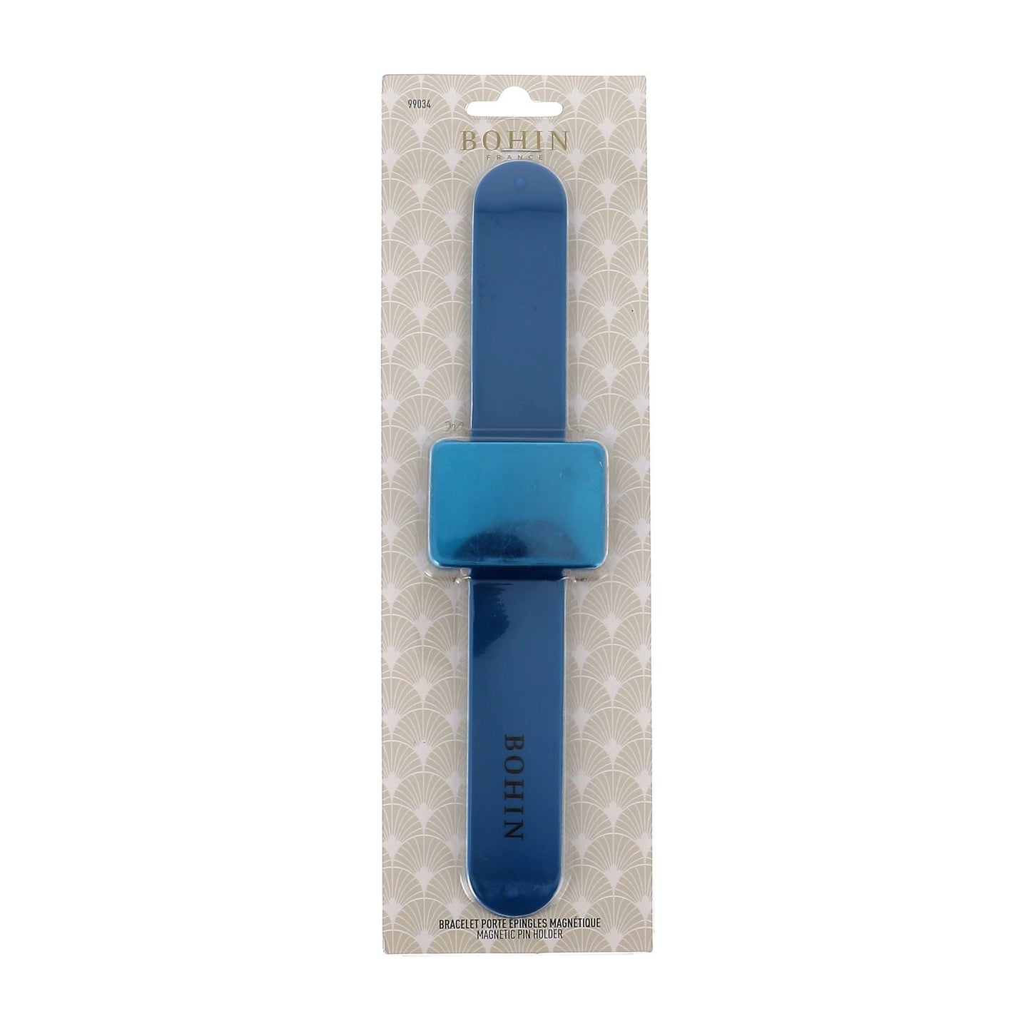 MAGNETIC PINCUSHION BRACELET - BLUE - Blister